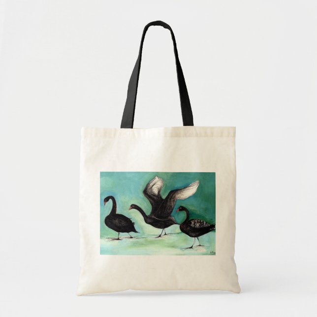 Bolsa Tote Um balé das cisnes pretas 2013 (Frente)