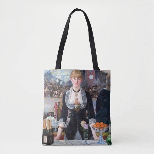 Bolsa Tote Um Bar no Folies-Bergere, Manet (Frente)
