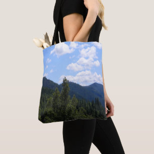 Bolsa Tote Um belo dia nas montanhas......