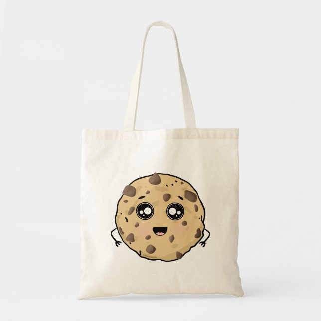 Bolsa Tote Um biscoito fofo - Kawaii (Frente)