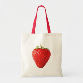 Bolsa Tote Um btcnm de morango vermelho