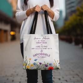 Bolsa Tote Um Chefe Realmente Ótimo Floral para Mulher