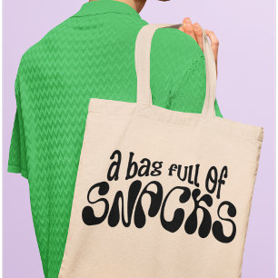 Bolsa Tote Um cheio de Sapatos Engraçado Legal Moderno