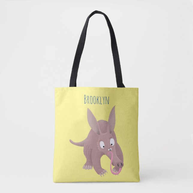 Bolsa Tote Um desenho animado engraçado (Frente)