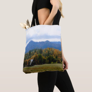 Bolsa Tote Um dia de queda nublado.....
