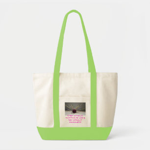 Bolsa Tote Um dia sem fazer malha realiza-se como um dia…