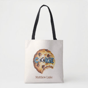 Bolsa Tote Um Doce Menino de Biscoito Chá de Bebê