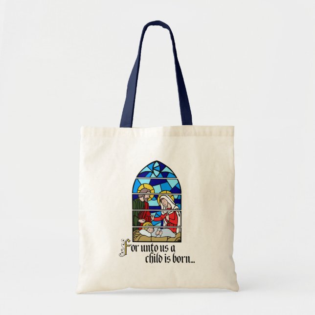Bolsa Tote Um Filho é nascer (Frente)