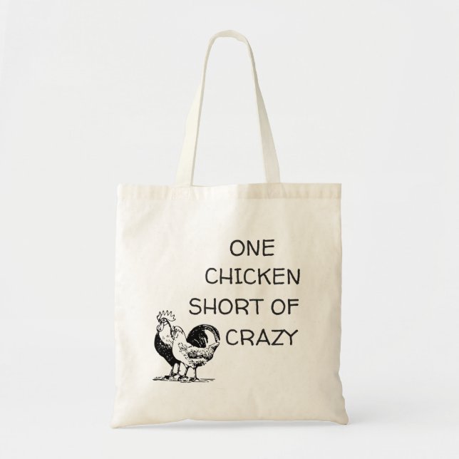 Bolsa Tote Um Frango Sem ⎢ Barriga De Tote (Frente)