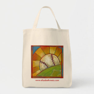 Bolsa Tote "Um grande dia para sacola do basebol"