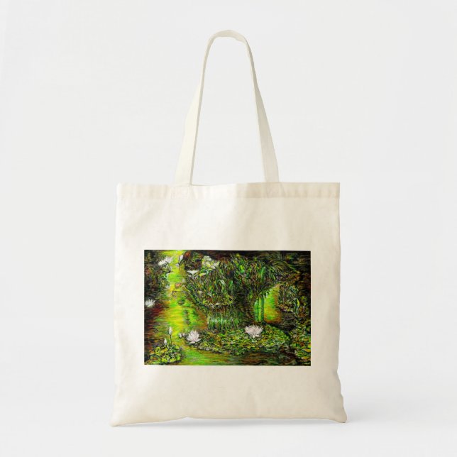 Bolsa Tote Um Lago com Pensamentos Impuros (Frente)