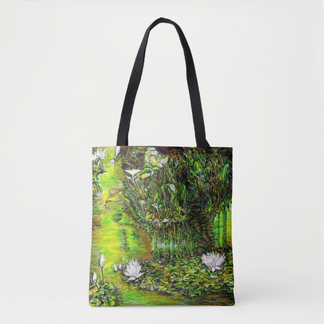 Bolsa Tote Um Lago com Pensamentos Impuros (Frente)
