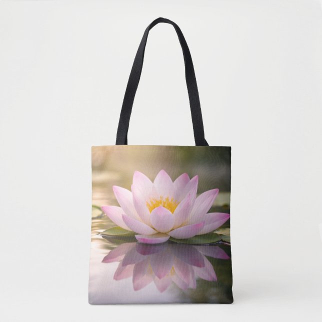 Bolsa Tote Um lírio de água (Frente)
