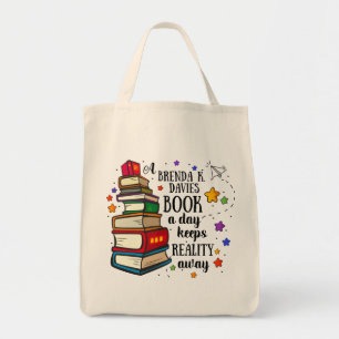 Bolsa Tote Um Livro De Brenda K Davies Um Dia Mantém A Reali