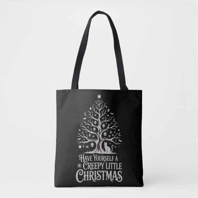Bolsa Tote Um Natal Gótico assustador (Frente)