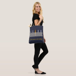 Bolsa Tote Um ouro destinado a ser rainha