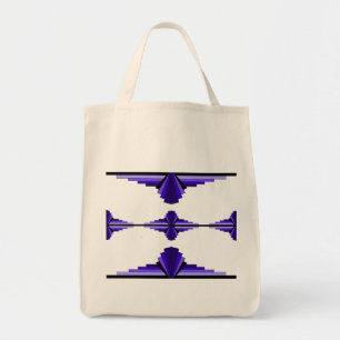 Bolsa Tote Um padrão clássico de deco de arte criado em p pro