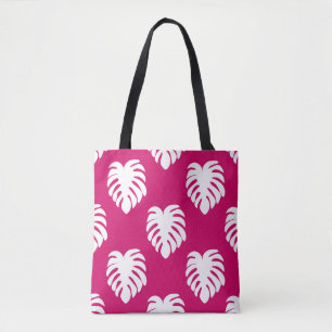 Bolsa Tote Um padrão tropical sem descontinuidades com monste