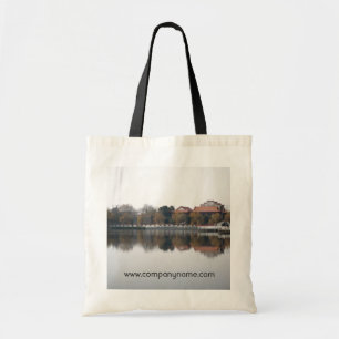 Bolsa Tote Um parque zoológico em Wuhan, China. Estilo chinês