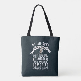 Bolsa Tote Um Pássaro Bonito Canta Como Você É Excelente