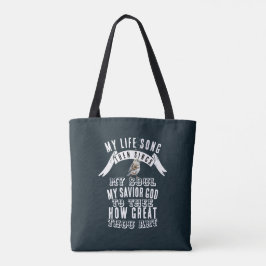 Bolsa Tote Um Pássaro Bonito Canta Como Você É Excelente