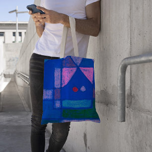 Bolsa Tote Um pequeno quarto em Veneza por Paul Klee, Abstrat