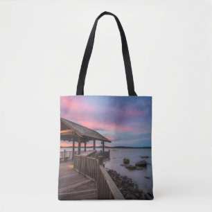 Bolsa Tote Um por do sol bonito