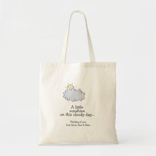 Bolsa Tote Um pouco de sol neste dia nublado - Quimioterapia