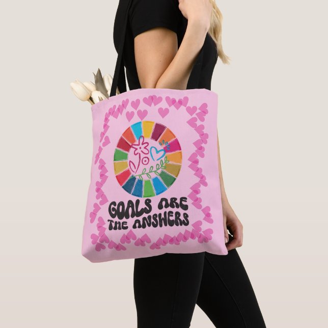 Bolsa Tote Um presente com propósito. Um Saco com Impacto. 🌍 (Close Up)