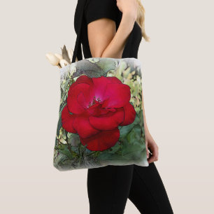 Bolsa Tote Um rosa solitário