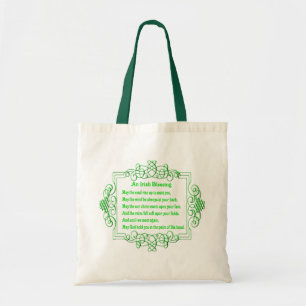 Bolsa Tote Um Saco De Bênção Irlandês