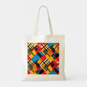 Bolsa Tote um saco de tote em um padrão de abstração