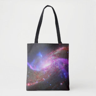Bolsa Tote Um Show De Luz Galáctica Na Galáxia Espiral Ngc 42