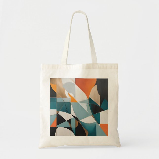 Bolsa Tote Um traço de Abstrato (Frente)