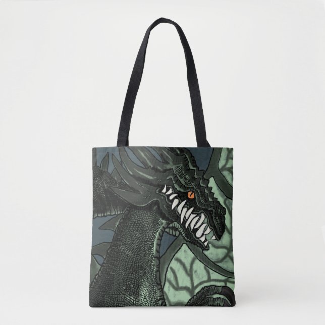 Bolsa Tote Um Vento Ill| Dragão (Frente)