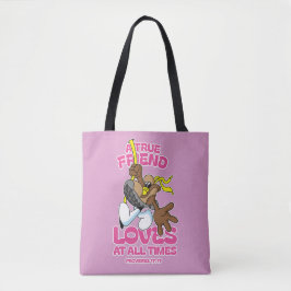 Bolsa Tote Um Verdadeiro Amigo Ama Em Todos os Momentos