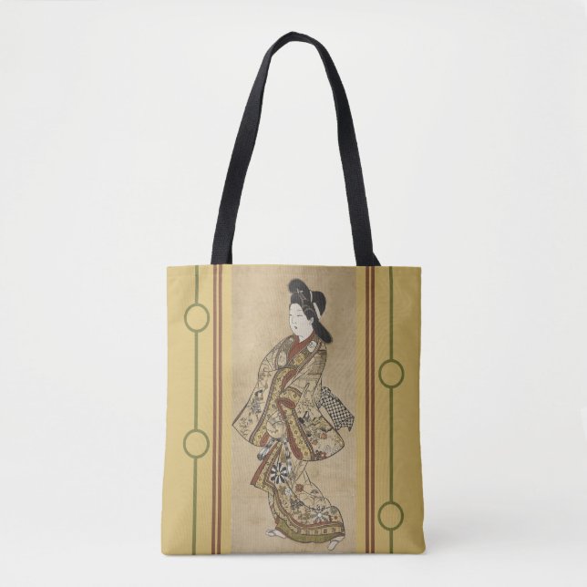 Bolsa Tote Uma Beleza Caminhando Vintage (Frente)
