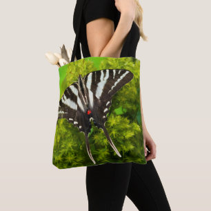 Bolsa Tote Uma Borboleta Rabo de Andorinha Norte-Americana