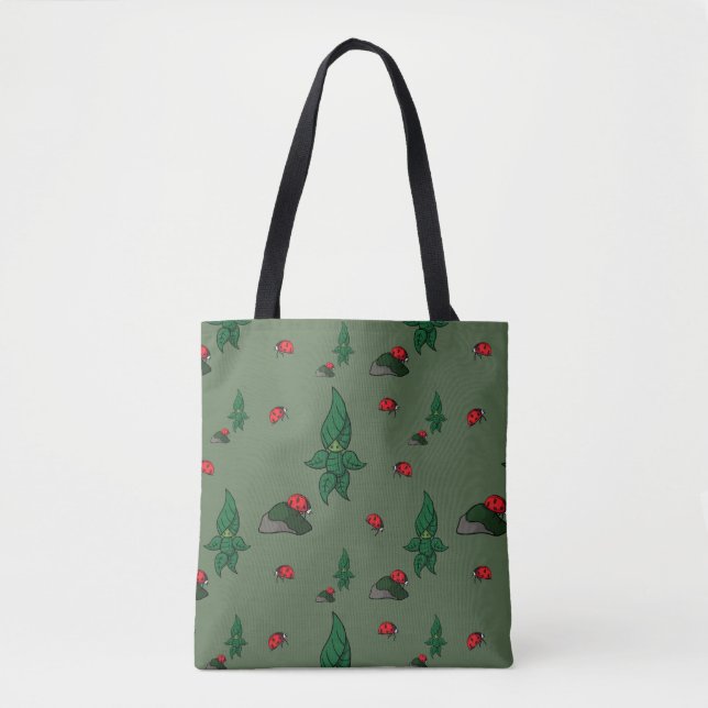 Bolsa Tote Uma caminhada no bosque Impressão (Frente)