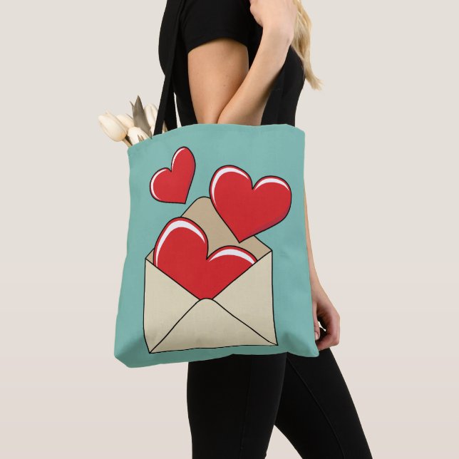 Bolsa Tote Uma Carta de Amor (Close Up)