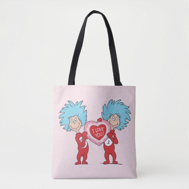 Bolsa Tote Uma Coisa Dois Eu Te Amo (Frente)