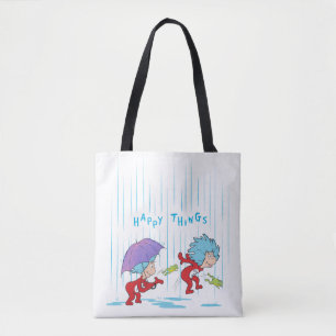 Bolsa Tote Uma Coisa Duas Coisas Felizes