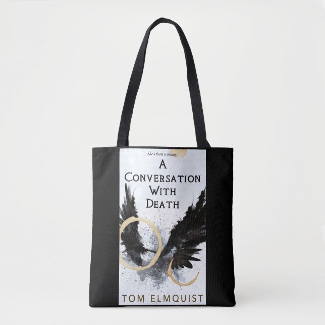 Bolsa Tote Uma Conversa Com a Morte (Frente)