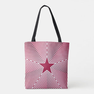 Bolsa Tote Uma estrela magnética hipnótica para relaxar suas