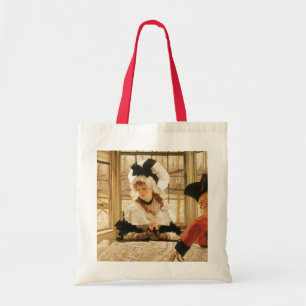 Bolsa Tote Uma História Tediosa por James Tissot, Arte Fina A