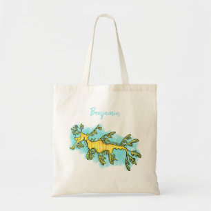 Bolsa Tote Uma ilustração engraçada e engraçada do desenho do