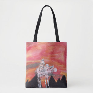 Bolsa Tote Uma Longa Viagem Bem Valida