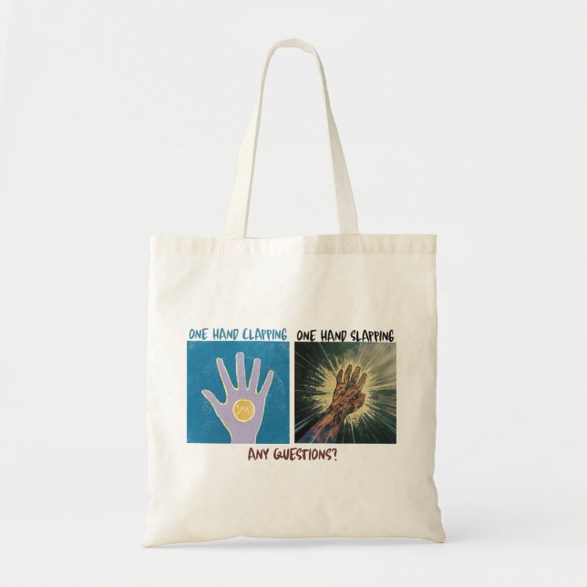 Bolsa Tote Uma Mão A Fechar Uma Mão (Frente)