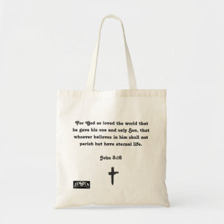 Bolsa Tote uma sacola de Jesus