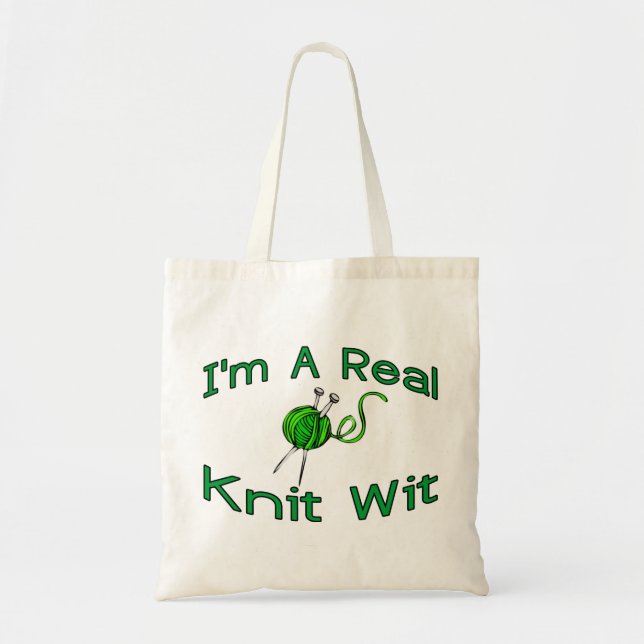 Bolsa Tote Uma sagacidade real da malha (Frente)